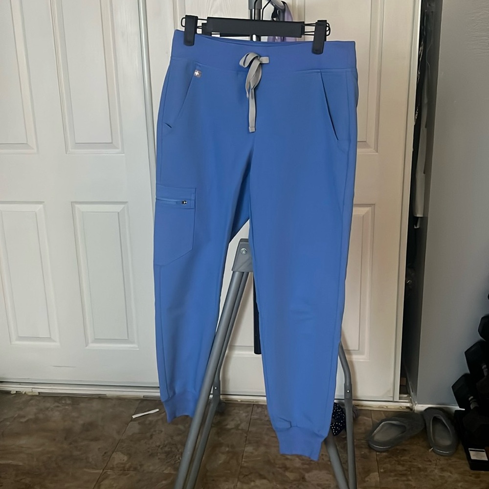 Women's Ceil Blue Zamora™ - Petite Jogger Scrub Pants - XS - Petite
